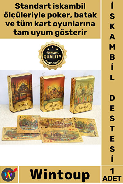 Wintoup # Game Card Playing Cards Poker Batak Collectible Special Design City...