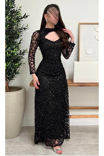 XMAX soft black dress