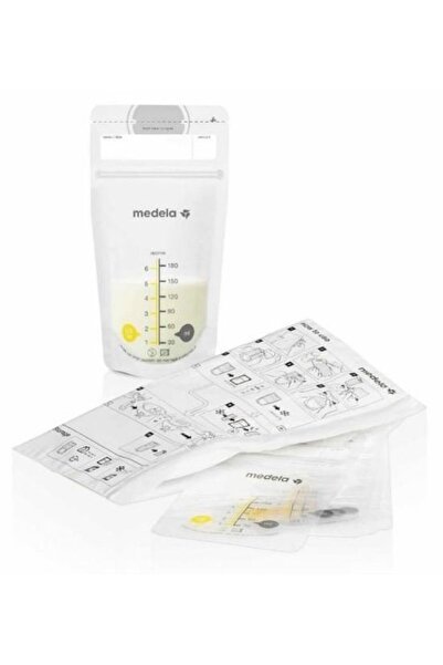 Medela Σακούλες Αποθήκευσης Μητρικού Γάλακτος 180ml (008.0404)