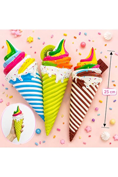 OEM Jucarie Squishy tip inghetata, senzoriala, anti-stres, Mystery Color . 25 CM