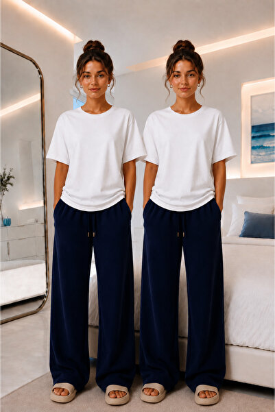 JULİA MODA 2-Piece Comfortable Fit Women's Sweatpants for a Cool Look, Most P...