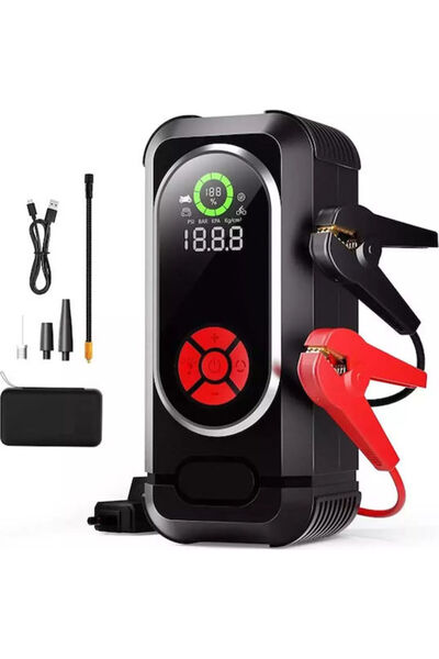 OEM HW-0354 Φορητός Εκκινητής Μπαταρίας Αυτοκινήτου 800A με Power Bank / USB ...