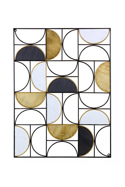 Paşabahçe Matrix Metal Wall Decoration, Decorative, Stylish