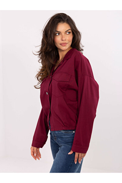 Factory Price Camasa Dama Bordo