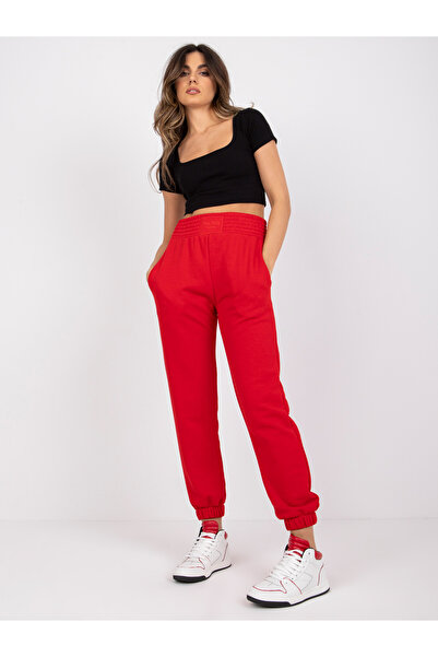 Factory Price Pantaloni Trening Dama Rosu