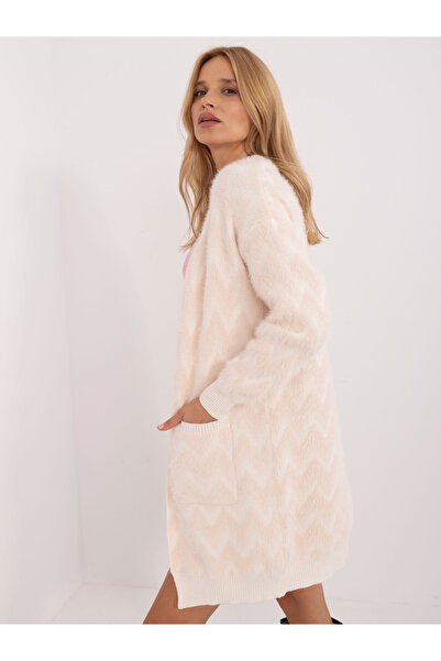 Factory Price Cardigan Dama Bej
