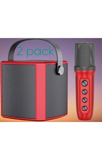 ELTRAZONE 2 Pack Portable Bluetooth Karaoke Speaker with Rechargeable Wireles...