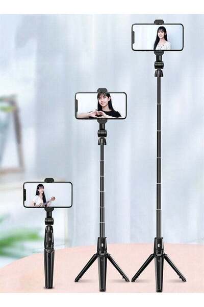 ELTRAZONE K21 Foldable Wireless Selfie Stick Tripod with Remote Control for i...