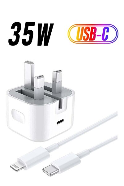 ELTRAZONE 35W Dual Ports Fast Charging USB-C+C Power Adapter For Mobile iPhon...