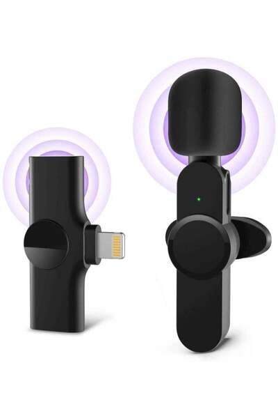 ELTRAZONE Wireless Lapel Lavalier Microphone for iPhone iPad Recording,YouTub...