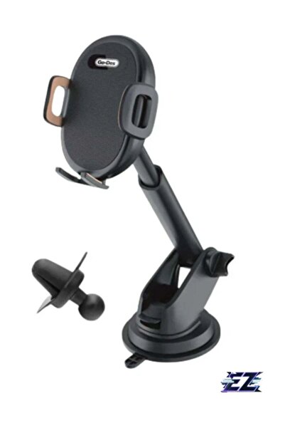 ELTRAZONE 2 In 1 Mini Foldable Car Mount Mobile Phone Holder AutoTightening K...