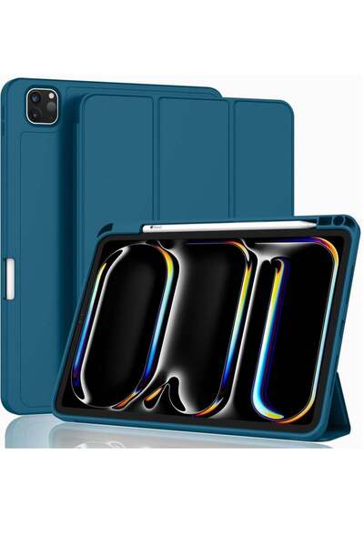 ELTRAZONE 2024 iPad Pro 11" Case (M4, 6th Gen) - Smart Case with Pencil Holde...