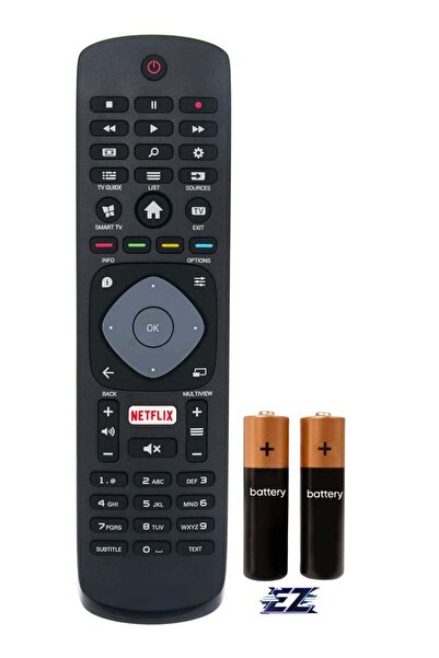 ELTRAZONE Replacement Remote Control for Philips LCD LED Smart TV YKF406-002 ...