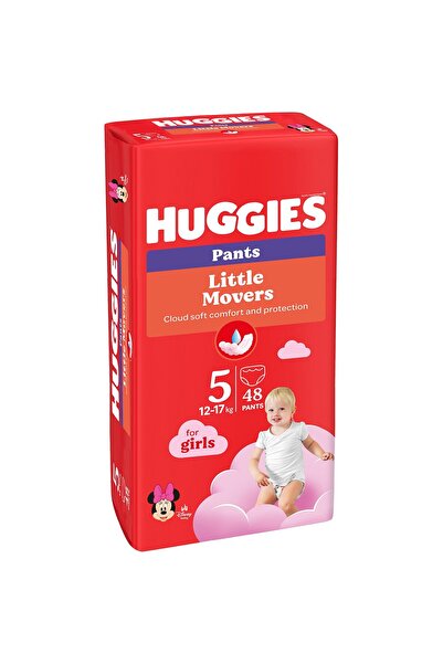 Huggies Παντελόνια Μικρών Κινητών Κοριτσιών Μέγα "
