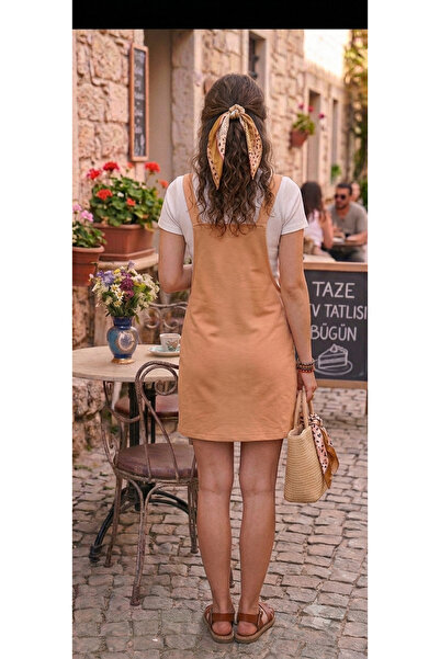 Butik kadın Salopet Mini Elbise