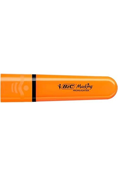 Yıldızan Msa Shop Marking Flat Highlighter Highlighter Pen 12-Pack Box, Orang...