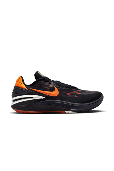 Nike Air Zoom G.T. Cut 2 Basketbol Ayakkabısı Siyah / Turuncu / Fildişi - Bla...