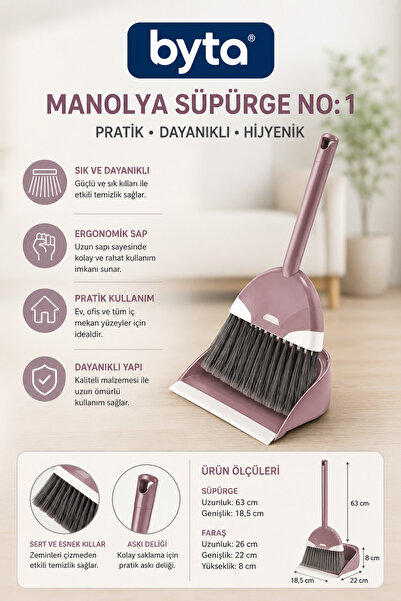 BYTA Manolya Home Vacuum Cleaner No:1 – Practical Floor Vacuum Cleaner with E...