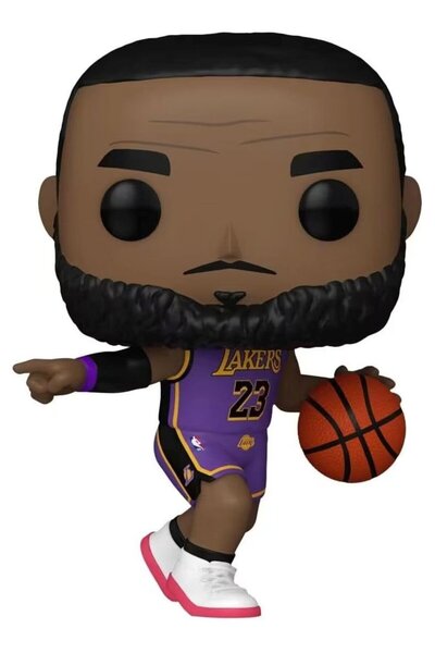 Funko Pop ! Μπάσκετ: NBA Λος Άντζελες Λέικερς - Λεμπρόν Τζέιμς #   172 (088504)