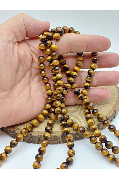 Yasamtohumu Tiger Eye Stone Royal Quality 8mm(62272)