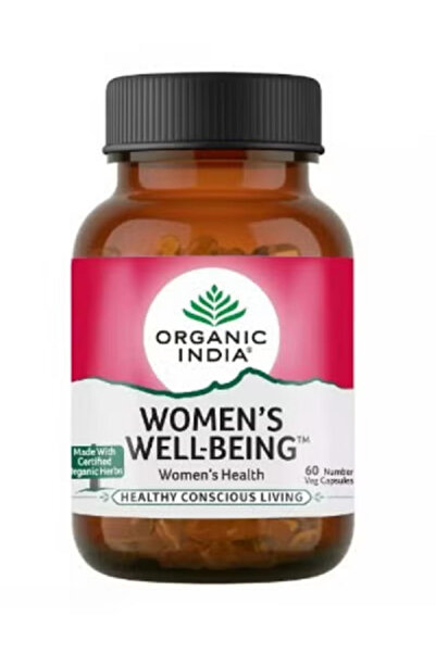 Organic India مكمل عشبي لصحة المرأة، كبسولات أيورفيدية، 60 حبة