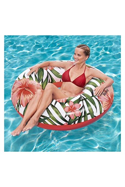 OEM Colac gonflabil Flori Tropicale Ø119cm, design tropical de vacanță