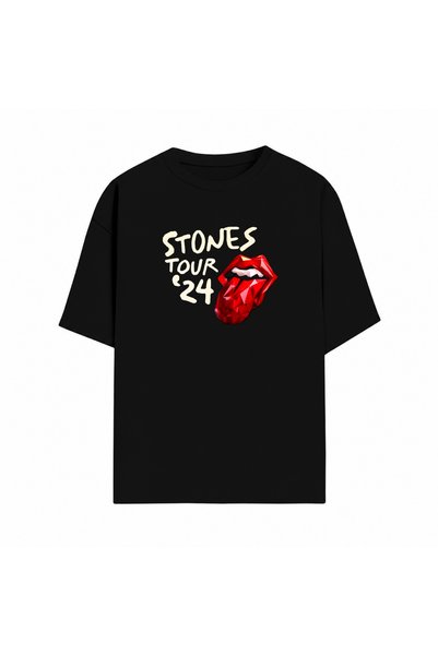 Grafftee Clothing The Rolling Stones Printed Premium Unisex Cotton T-Shirt | ...