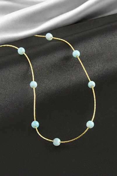 Eco Lounge Glass Bead Chain Necklace