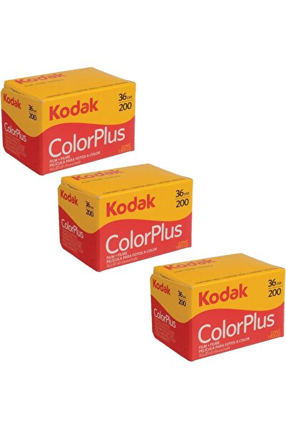 Kodak colorplus film 200 (pack of 3)