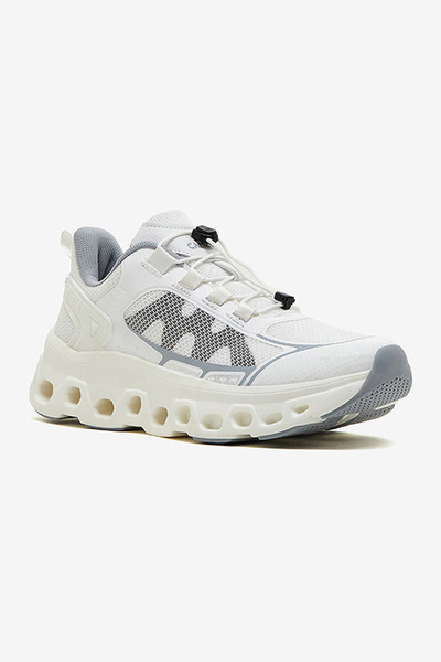 Campus Men NECTER Marathon Sublimation Lace-Up Running Shoes-White