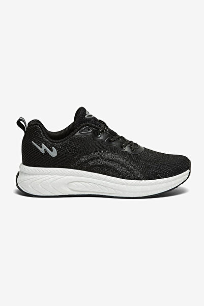 Campus Men HYPE PRO Cloud Cushion Lace-Up Running Shoes-Black