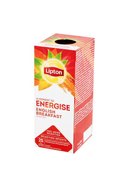 Lipton Ceai negru Classic English Breakfast, 25 plicuri, 50 g