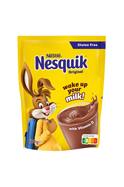 Nesquik Cacao 600g, fara gluten, continut scazut de grasimi, aroma naturala