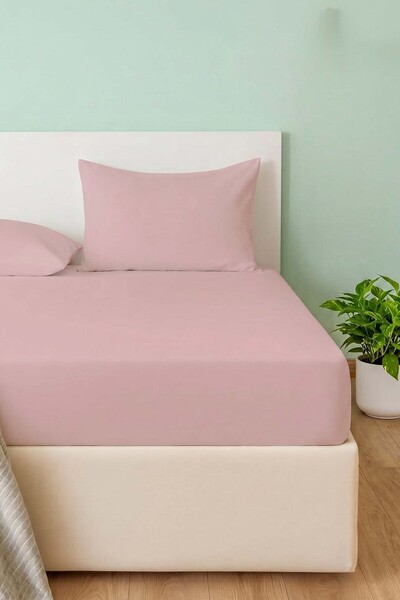 Rivaİstanbul Powder Double Cotton Flat Sheet