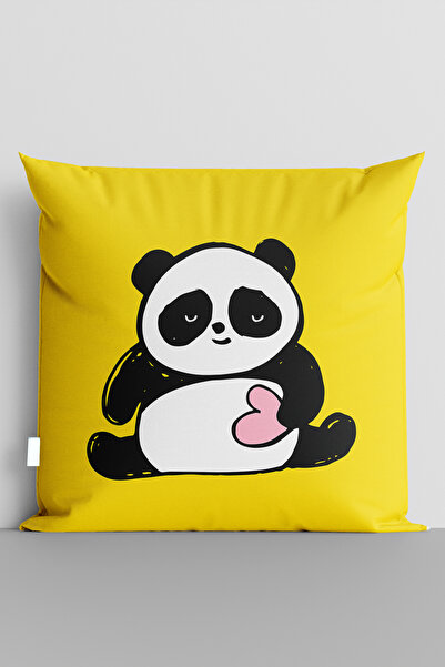 TicaretJet غطاء وسادة لغرفة الأطفال مطبوع رقميًا على الوجهين من Hearted Panda...
