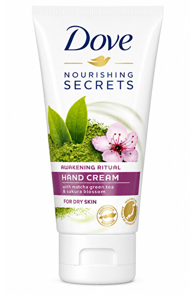 Dove Cremă de mâini Matcha & Floare de Sakura 75 ml, Hidratare intensivă, Iub...