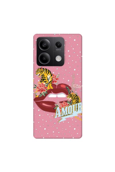 Other Xiaomi Redmi Note 13 5G Amour Pink Colored Silicone TPU Θήκη