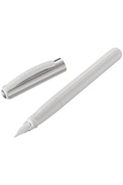 Pelikan - White Fountain Pen with Ink Eraser and 6 Ink Cartridges Pelikano Combo