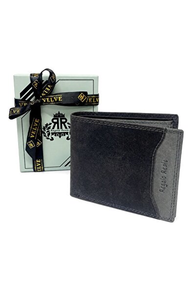 velve Portofel premium pentru barbati Regalo Reale, din piele naturala, desig...