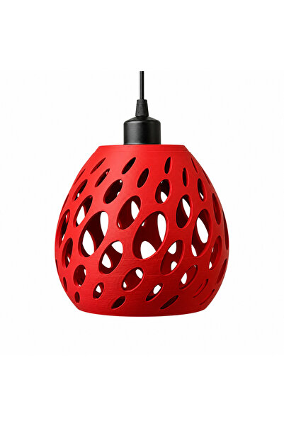 PrintForge Перлен абажур, PrintForge ® 3D принтиран, 20x20x19 см, изработен о...