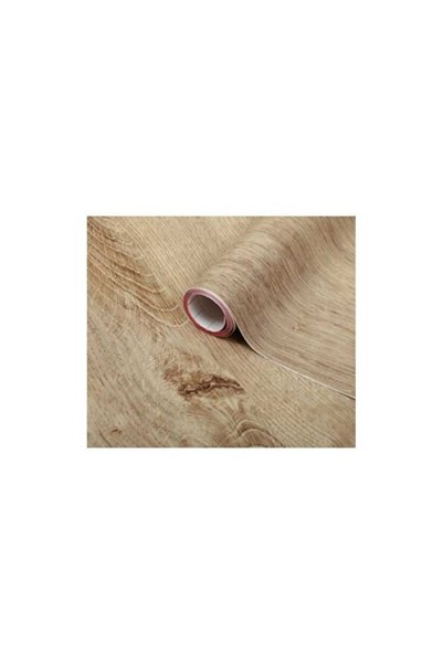 Empressco Oak Pattern Adhesive Wood Foil 67.5cm X 1m, Easy Application
