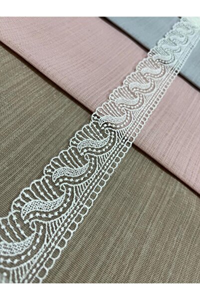 Butik دانتيل غيبور فرنسي بنمط S بطول 9 أمتار وعرض 4 سم |   1. دانتيل مطرز للز...