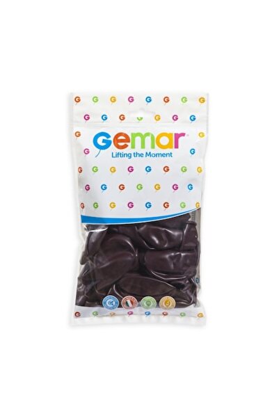 Gemar Set de 100 baloane din latex, G 120, Bordeaux