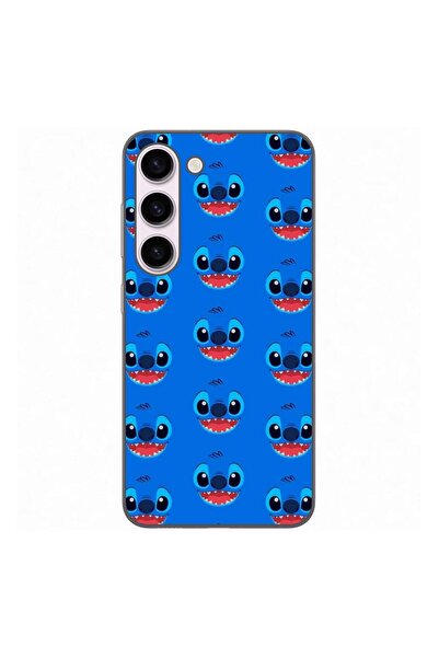 OEM Husa compatibila cu Samsung Galaxy S23 Silicon Gel Tpu Model Stitch Face ...