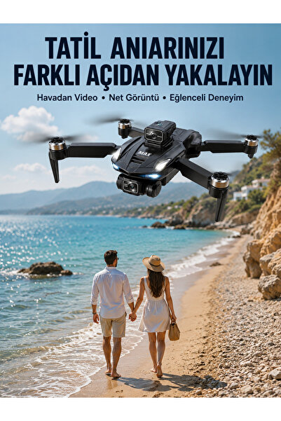 FAROUKİ Taşınabilir Katlanabilir Drone ile Açık Alanlarda Keyifli Uçuş Deneyimi