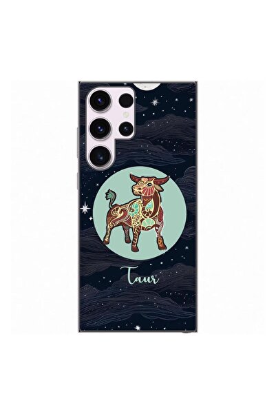 OEM Case compatible with Samsung Galaxy S23 Ultra Silicone Gel Tpu Taurus Hor...