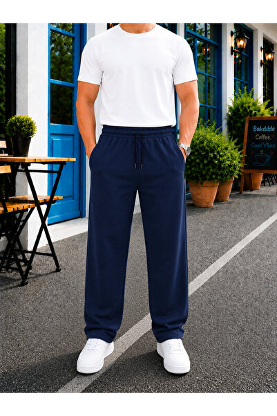by fiyaka fashion Erkek Baggy Eşofman Altı Rahat Kullanım(Mevsimlik)