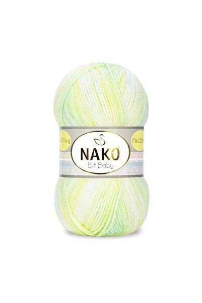 NAKO Elit Baby Mini Batik 32424 ( 5 Adet ) El Örgü Ipi - Şevval Tuhafiye