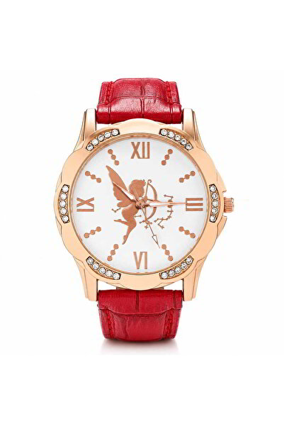 Watch Ceas pentru femei, Casual, Francesca di Geneva, Rosu, FF394