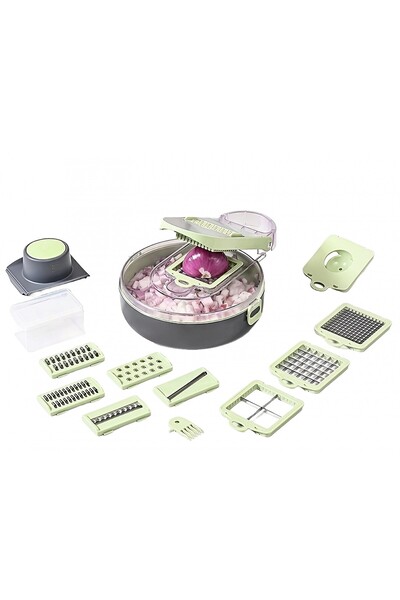 Rao Feliator Multifunctional, RAO, Razatoare, 8 in 1, pentru Fructe si Legume...